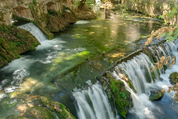 Waterfalls Krya Livadeia City Greece Famous Touristic Destination — kuvapankkivalokuva