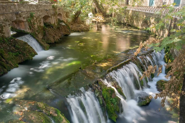 Waterfalls Krya Livadeia City Greece — Stockfoto