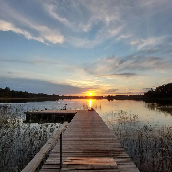 Sunrise Bridge — Stock Photo, Image