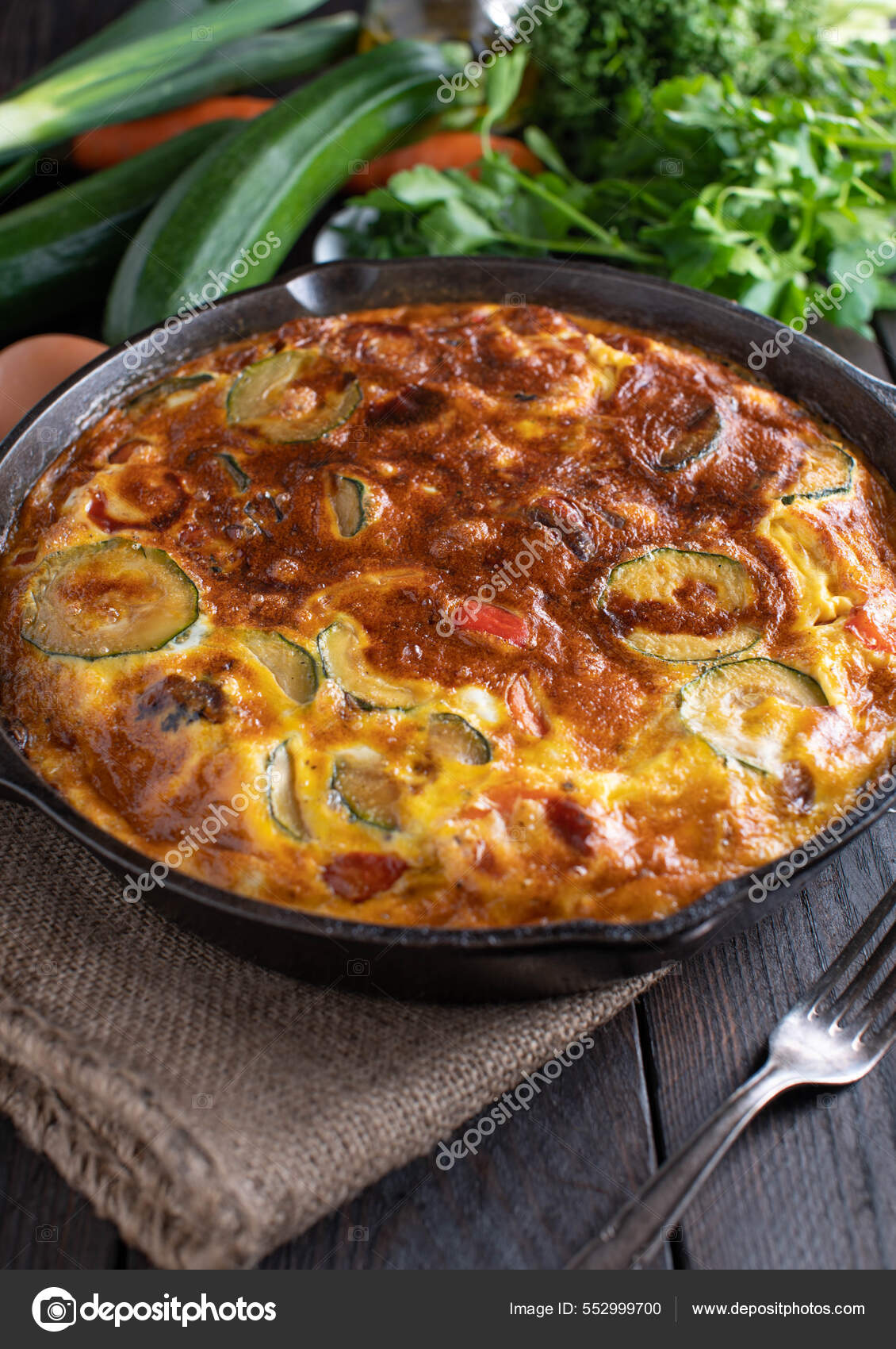 Oven Baked Frittata Mediterranean Vegetables Delicious Low Carb