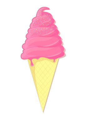 Şeffaf arkaplanı olan çizgi film dondurması; arkaplansız dondurma çizimi;