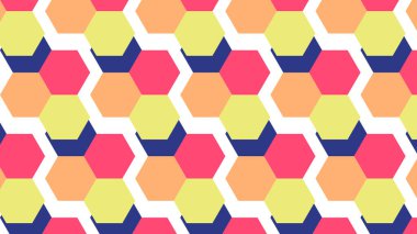 soyut 3d duvar kağıdı; kareli soyut renkli arkaplan; altıgenli soyut arkaplan;