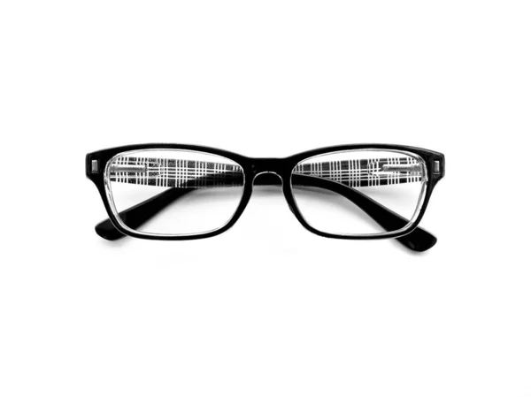 Szemüveg Fehér Alapon — Stock Fotó