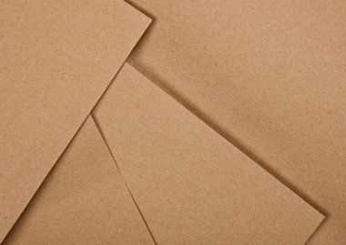 Tasarım sanatı için çeşitli doğal kahverengi kağıt kağıtların soyut arkaplanını kapat