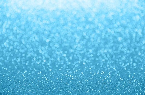 Sfondo Astratto Freddo Inverno Blu Bokeh Sfocato Luci Sfocate Scintille — Foto Stock