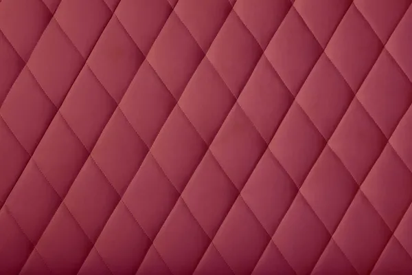 Background Texture Burgundy Purple Soft Tufted Furniture Wall Panel Upholstery — Stock Photo, Image