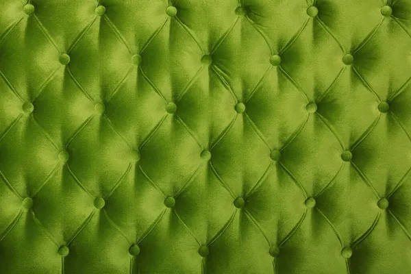 Fondo Textil Capitone Terciopelo Verde Estilo Retro Chesterfield Cuadros Suave —  Fotos de Stock