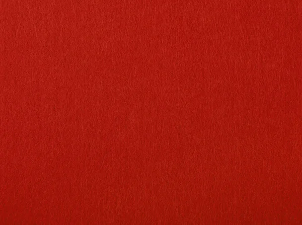 Feltro Rosso Scarlatto Tessuto Tessuto Sfondo Texture Primo Piano — Foto Stock