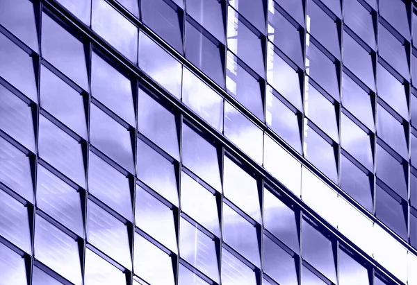 Fondo Ventanas Cristal Del Edificio Moderno Oficinas Negocios Perspectiva Diagonal —  Fotos de Stock