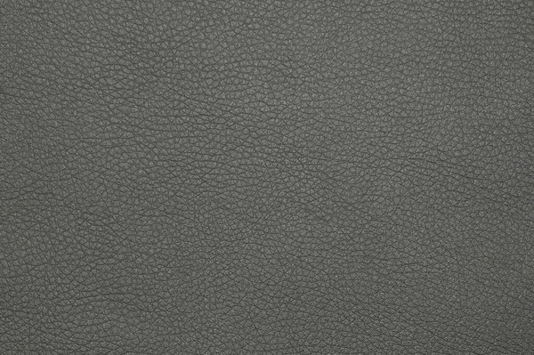 Close Background Texture Pattern Black Natural Leather Grain Directly — Stock Photo, Image