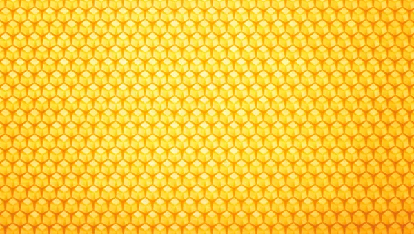 Close Fresh Golden Comb Honey Background Texture Full Frame Honeycomb — Foto de Stock