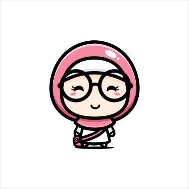 Şirin Müslüman karakter tasarımı