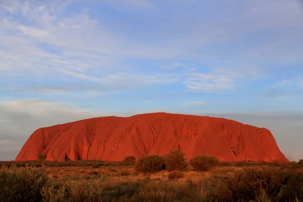 Uluru Ook Bekend Als Ayres Rock Central Australia — Stockfoto