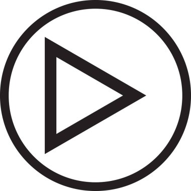 Daire otobanında ok vektör işareti veya hız yolu uyarı eğrisi. Tek renkli düz çizgi film illüstrasyonunu gösteren ve yönünü gösteren sürücü yolu işareti