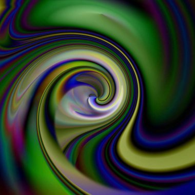 Görsel dalga ve ışıklandırma efektleriyle gradyanın soyut renk arkaplanı