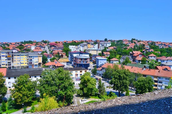 Gradacac Bosnia Herzegovina Panoramic View Town Gradacac Husejnija Mache National — стокове фото