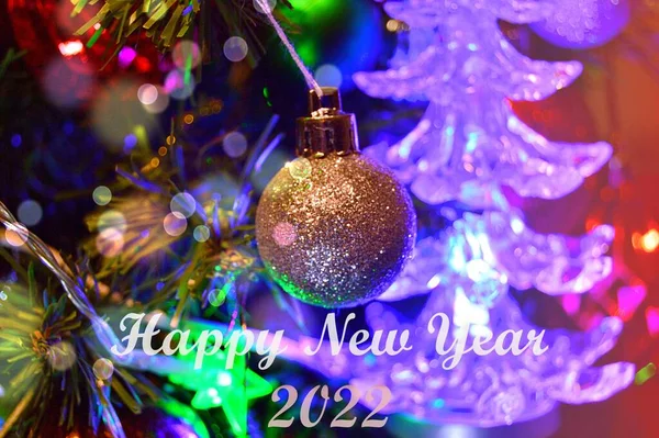 Happy New Year 2022 Background — Stock Photo, Image