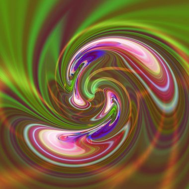 Görsel dalga ve ışıklandırma efektleriyle gradyanın soyut renk arkaplanı