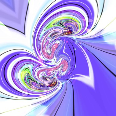 Görsel dalga ve ışıklandırma efektleri ile gradyanın soyut renk arkaplanı, proje tasarımınız için iyidir