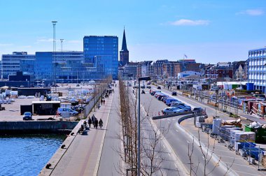 Travel to Scandinavia during summer on holiday,rhus in Denmark