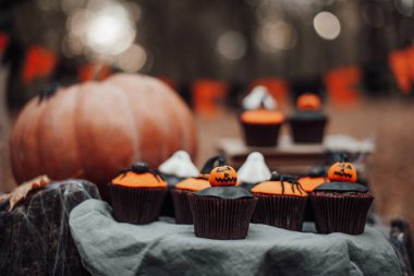 Sonbahar geleneksel tatil için konsept Halloween