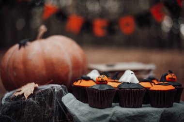 Sonbahar geleneksel tatil için konsept Halloween