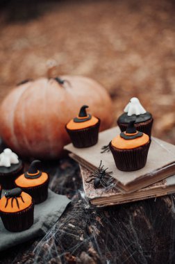 Sonbahar geleneksel tatil için konsept Halloween