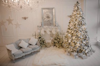 Odada Noel süslemesi, stüdyo