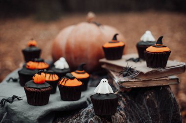 Sonbahar geleneksel tatil için konsept Halloween