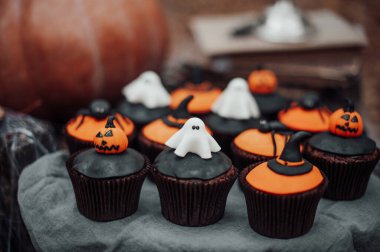 Sonbahar geleneksel tatil için konsept Halloween