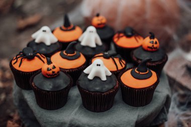 Sonbahar geleneksel tatil için konsept Halloween