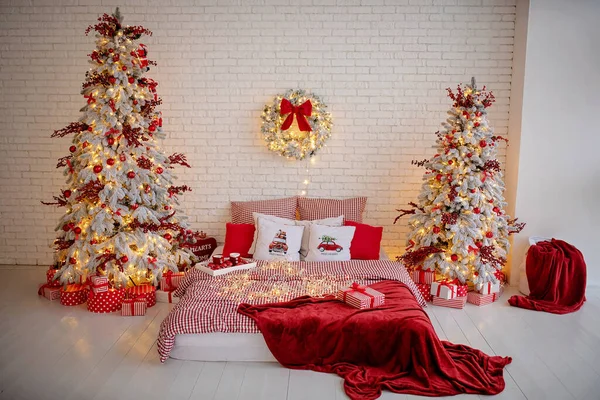 Decoración Navidad Habitación — Foto de Stock