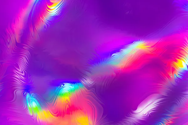 Abstrakt holografisk bakgrund, modern levande regnbåge tapeter — Stockfoto