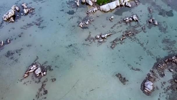 Una Vista Drone Una Splendida Posizione Sarda — Video Stock