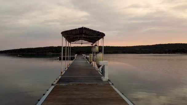 Uma Vista Drone Uma Bela Localização Sardenha — Vídeo de Stock