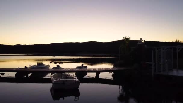 Uma Vista Drone Uma Bela Localização Sardenha — Vídeo de Stock