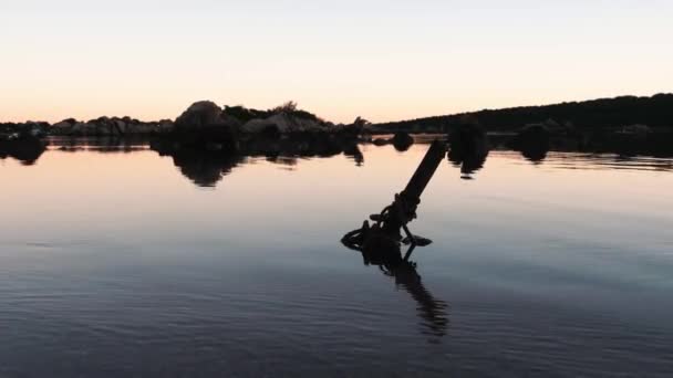 Details Beautiful Sardinian Location — Stock Video