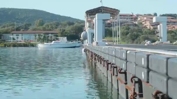 Деталі Красивого Сардинського Міста — стокове відео