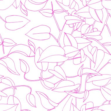 Kusursuz desenli doğrusal bitki bağotu