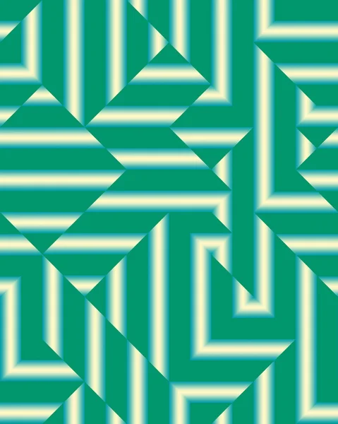 Seamless abstract pattern emerald gradient stripes — Stock Photo, Image
