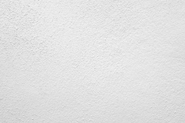 Beyaz beton duvarın pürüzsüz dokusu kaba bir yüzey, metin için boşluk, arkaplan için alan.
