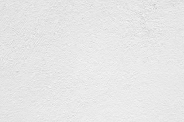 Beyaz beton duvarın pürüzsüz dokusu kaba bir yüzey, metin için boşluk, arkaplan için alan.