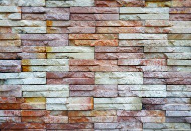 Tuğla eski duvar taşının yüzeyi pürüzlü, gri-beyaz tonda. Duvar kağıdı veya arkaplan resmi için bunu kullanın. Tex için boş bir alan var.