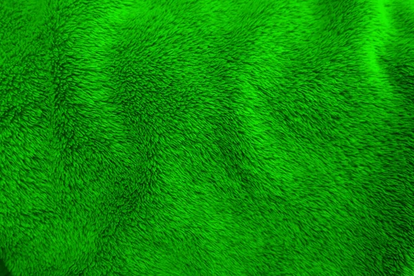 Fondo Textura Lana Limpia Verde Lana Oveja Natural Ligera Algodón — Foto de Stock