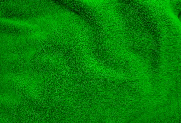 Zöld Tiszta Gyapjú Textúra Háttér Könnyű Természetes Juhok Gyapjú Zöld — Stock Fotó