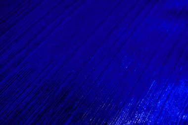 Blue velvet fabric texture used as background. Empty Bluefabric background of soft and smooth textile material. There is space for text.	