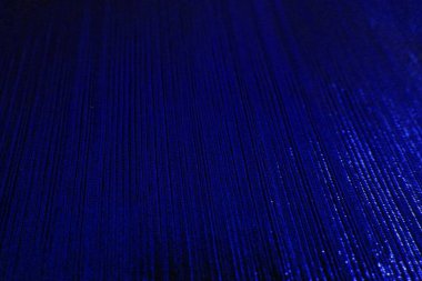 Blue velvet fabric texture used as background. Empty Bluefabric background of soft and smooth textile material. There is space for text.	