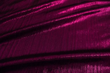 Purple velvet fabric texture used as background. Empty purple fabric background of soft and smooth textile material. There is space for text.	