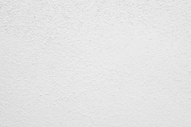Beyaz beton duvarın pürüzsüz dokusu kaba bir yüzey, metin için boşluk, arkaplan için alan.