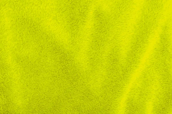 Yellow Clean Wool Texture Background Light Natural Sheep Wool Yellow — ストック写真